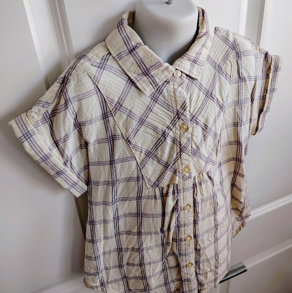 Free Assembly Button Down Tunic - Picture 4 of 5